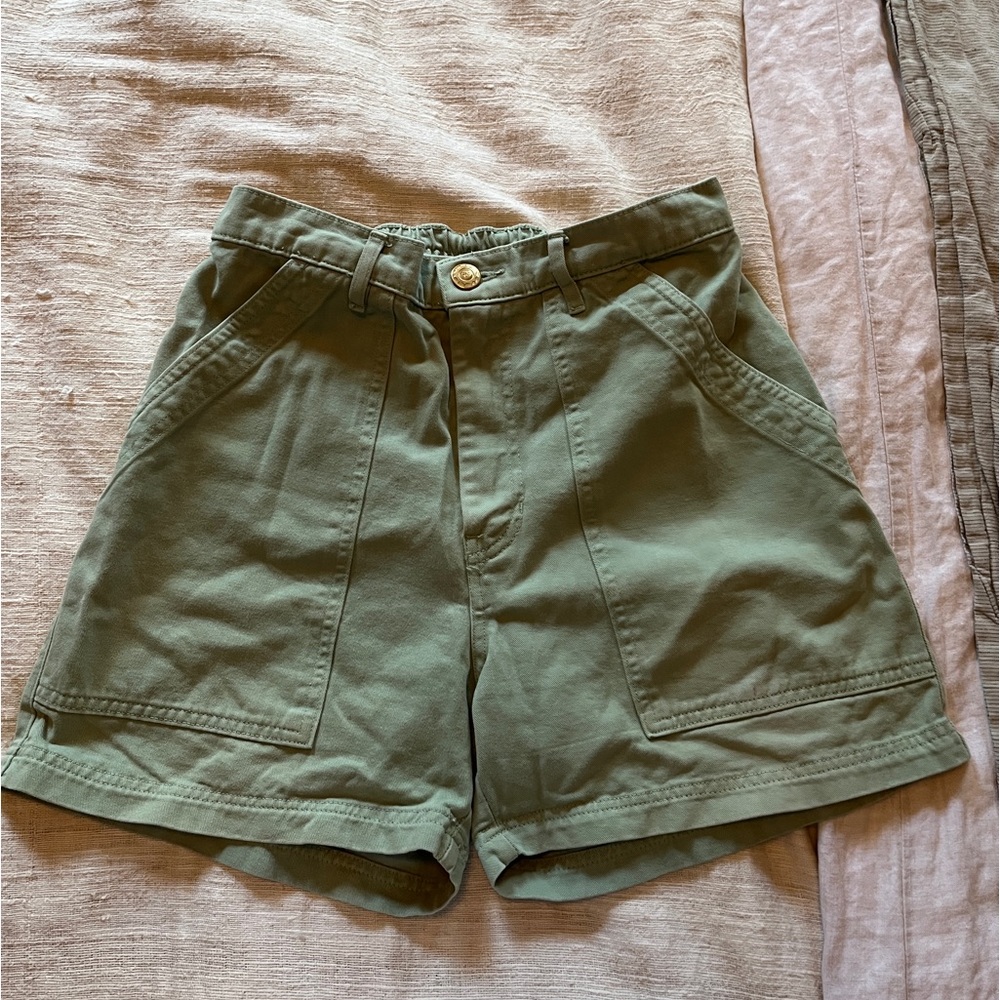 BIG BUD// CLASSIC WORK SHORTS// SAGE GREEN